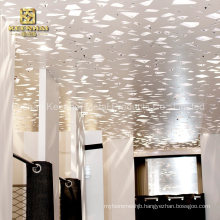 Commercial Laser Cut Design Suspended Star Pattern Ceiling Board (KH-MC-P21)